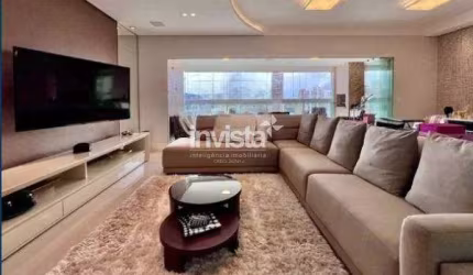 Apartamento mobiliado com 3 suítes e varanda gourmet no Gonzaga