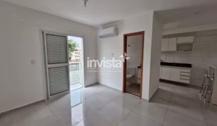 Apartamento tipo studio para locação em Santos, no bairro Macuco.
