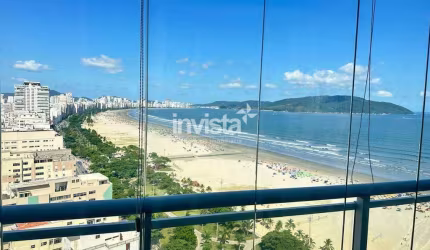 Apartamento com Vista Mar Livre na Pompéia em Santos!