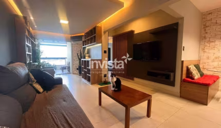 Apartamento mobiliado vista mar para Locação na Ponta da Praia