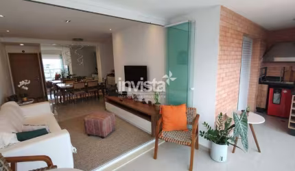 Apartamento Mobiliado no Coração do Embaré em Santos!