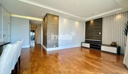 Apartamento no bairro do Embaré em Santos