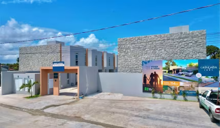 CATUÇABA RESIDENCIAL - Casa de 96m² com 2 e 3 quartos na Barra Nova