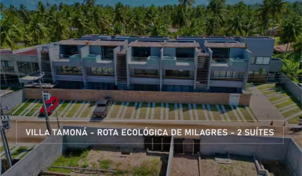 VILLA TAMONÁ - 2 suítes - mobiliado e decorado - Porteira Fechada