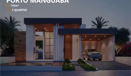 Lançamento no Porto Manguaba - Casa com 145m² e 3 quartos + piscina