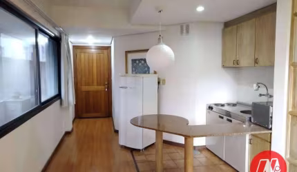 No Moinhos de Vento 1 dormitório e 1 vaga..