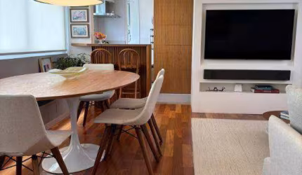 Na Carlos Von Koseritz  89,63 m² privativos, 2 dormitórios, 2 vagas e elevador.