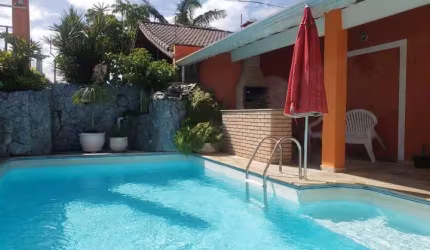 Casa para Venda em Peruíbe, Estancia Balnearia Convento Velho, 8 dormitórios, 6 suítes, 4 banheiros, 3 vagas