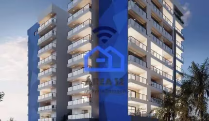 Apartamentos com unidades de 39m² no bairro Praia das Palmeiras - quarto, sala, cozinha - Caraguata