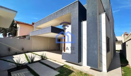 Linda casa, construída com um acabamento impecável, projeto moderno e exclusivo - 3 dormitórios - n