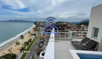 Cobertura duplex frente-mar à Venda no bairro Martim de Sá - com piscina e varanda gourmet em Carag
