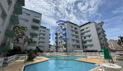 Apartamento à venda no Centro de Caraguatatuba, SP - 77m² com 3 dormitórios, sala ampla e cozinha a