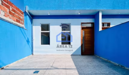 Casa para locação no bairro do Golfinho em Caraguatatuba, SP - Imóvel térreo ideal para quem busca