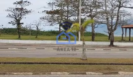 Terreno frente mar de 255m² à venda no bairro do Aruan em Caraguatatuba, SP - Oportunidade imperdív