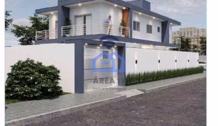 Casa nova com 3 dormitórios no Recanto do Sol em Caraguatatuba - entrega prevista março de 2025
