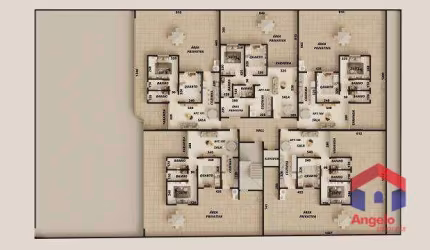 Apartamento com 2 quartos à venda por R$ 419.000 - Santa Mônica - Belo Horizonte/MG