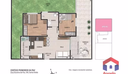 Cobertura com 3 quartos à venda, 86 m² por R$ 527.000 - Santa Amélia - Belo Horizonte/MG