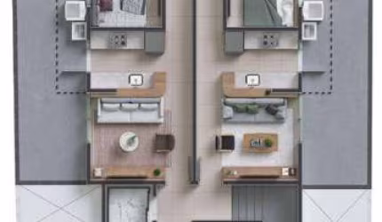 Cobertura com 3 quartos à venda, 133 m² por R$ 690.000 - Santa Mônica - Belo Horizonte/MG