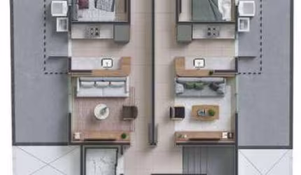 Cobertura com 3 quartos à venda, 96 m² por R$ 580.000 - Santa Mônica - Belo Horizonte/MG