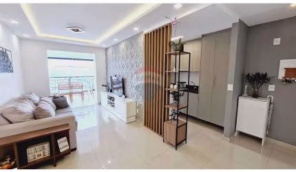 Apartamento com varanda gourmet e vista panorâmica na Vila Anastácio