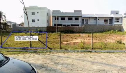 TERRENO DE 357,50m² - CENTRO - BALNEÁRIO PIÇARRAS