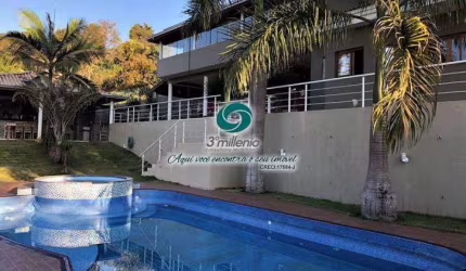 Casa com 5 suítes, área gourmet Granja Viana - Fazendinha