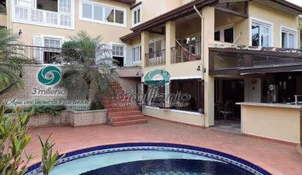 Casa  Venda granja Viana 4 dorms(2 stes)piscina, Estuda permuta