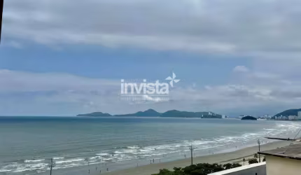 Apartamento de 1 dormitório legítimo, no Embaré, frente mar!