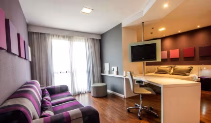 Lindíssimo Flat Residencial com 1 vaga na Vila Mariana !