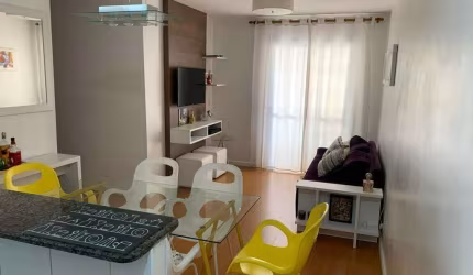 Apartamento no Condomínio Reserva dos Lagos Residencial na Usina Piratininga com 72m² 3 dormitórios 1 suíte  2 banheiros 1 vaga