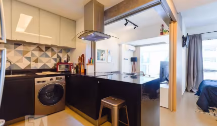 Apartamento à Venda - Pinheiros, 1 Quarto,  45 m2