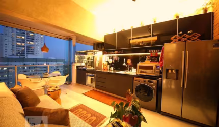 Apartamento à Venda - Brooklin, 1 Quarto,  40 m2