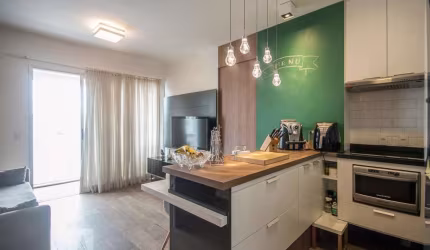 Apartamento à Venda - Chácara Santo Antonio, 1 Quarto,  45 m2
