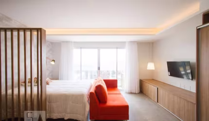 Apartamento à Venda - Chácara Santo Antonio, 1 Quarto,  44 m2