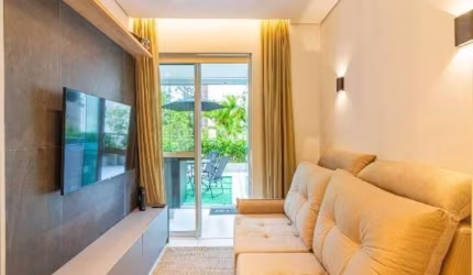 Apartamento Garden a venda *PORTEIRA FECHADA* 58m² sendo 01 dormitório, 1 dormitório reversível e 01 vaga - Studio 38 Vila Andrade