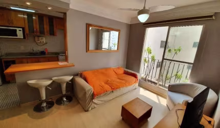 Apartamento na Vila Nova Conceição de 1 Quarto com 1 Vaga - 48m² à venda.