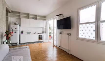 Apartamento à Venda - Santa Cecília, 1 Quarto,  48 m2
