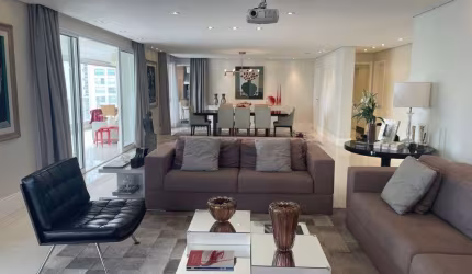 Condominio Sophistic Campo Belo, Apartamento para locação de 380m² com 4 suítes, 5 banheiros, 5 vagas.