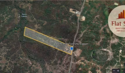 Terreno à venda, 120000 m² por R$ 2.500.000,00 - Pecém - São Gonçalo do Amarante/CE