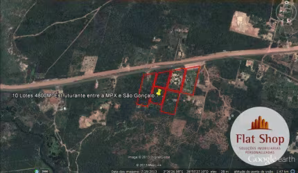 Terreno à venda, 4800 m² por R$ 235.000,00 - Pecém - São Gonçalo do Amarante/CE