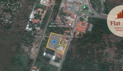 Terreno à venda, 4800 m² por R$ 720.000,00 - Parada - São Gonçalo do Amarante/CE
