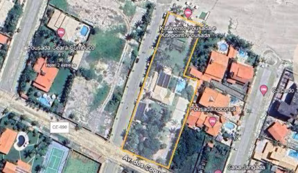 Terreno à venda, 4640 m² por R$ 7.800.000,00 - Cumbuco - Caucaia/CE