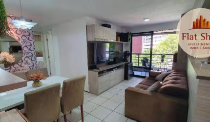 Apartamento com 2 dormitórios à venda, 65 m² por R$ 659.000,00 - Meireles - Fortaleza/CE