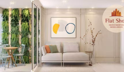 Apartamento com 2 dormitórios à venda, 50 m² por R$ 354.240,00 - Praia do Futuro - Fortaleza/CE