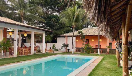 Pousada com 8 dormitórios à venda, 429 m² por R$ 4.500.000,00 - Cumbuco - Caucaia/CE