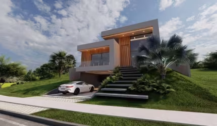 Casa em condomínio fechado com 3 quartos à venda na Rua Itacimirim, Alphaville (Abrantes), Camaçari, 479 m2 por R$ 1.600.000