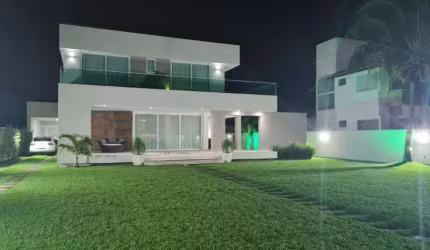 Casa em condomínio fechado com 4 quartos à venda na RODOVIA BA-099 - ESTRADA DO CÔCO KM 08, Abrantes, Camaçari, 10 m2 por R$ 2.500.000