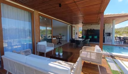 Casa em condomínio fechado com 6 quartos à venda na Praia do Forte, Zona Rural, Mata de São João, 700 m2 por R$ 4.950.000