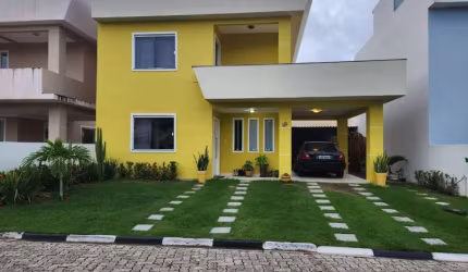 Casa em condomínio fechado com 4 quartos à venda na Rua Francisco das Mercês, Buraquinho, Lauro de Freitas, 10 m2 por R$ 900.000