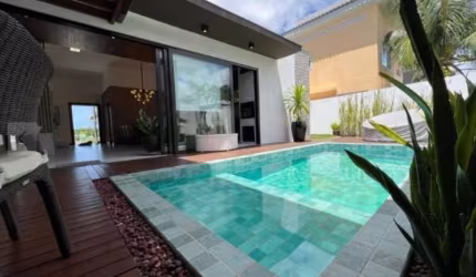 Casa em condomínio fechado com 5 quartos à venda na Rodovia BA-099 - Estrada do Côco, Abrantes, Camaçari, 570 m2 por R$ 2.380.000